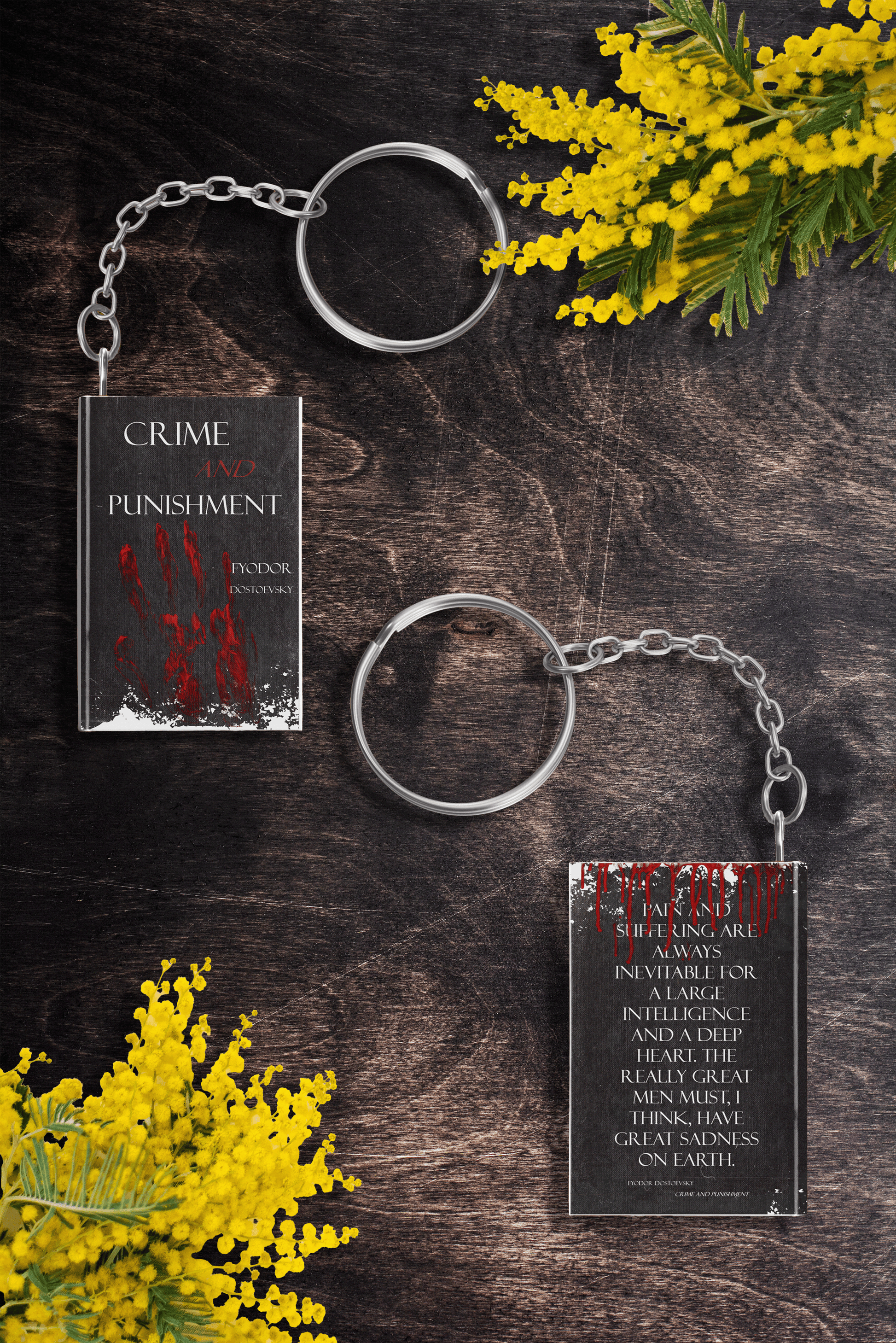 crime and punishment book accessory