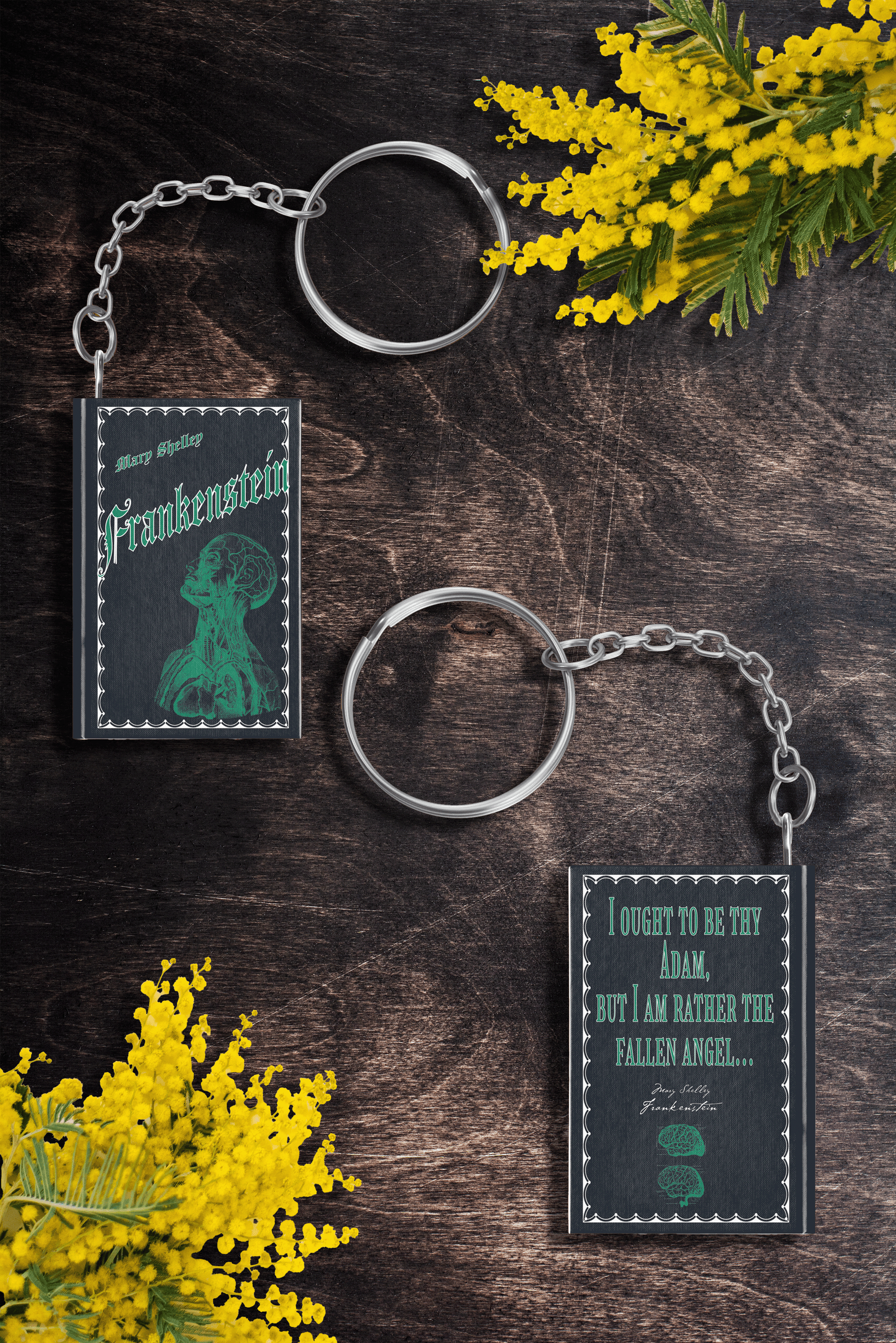 frankenstein book accessory