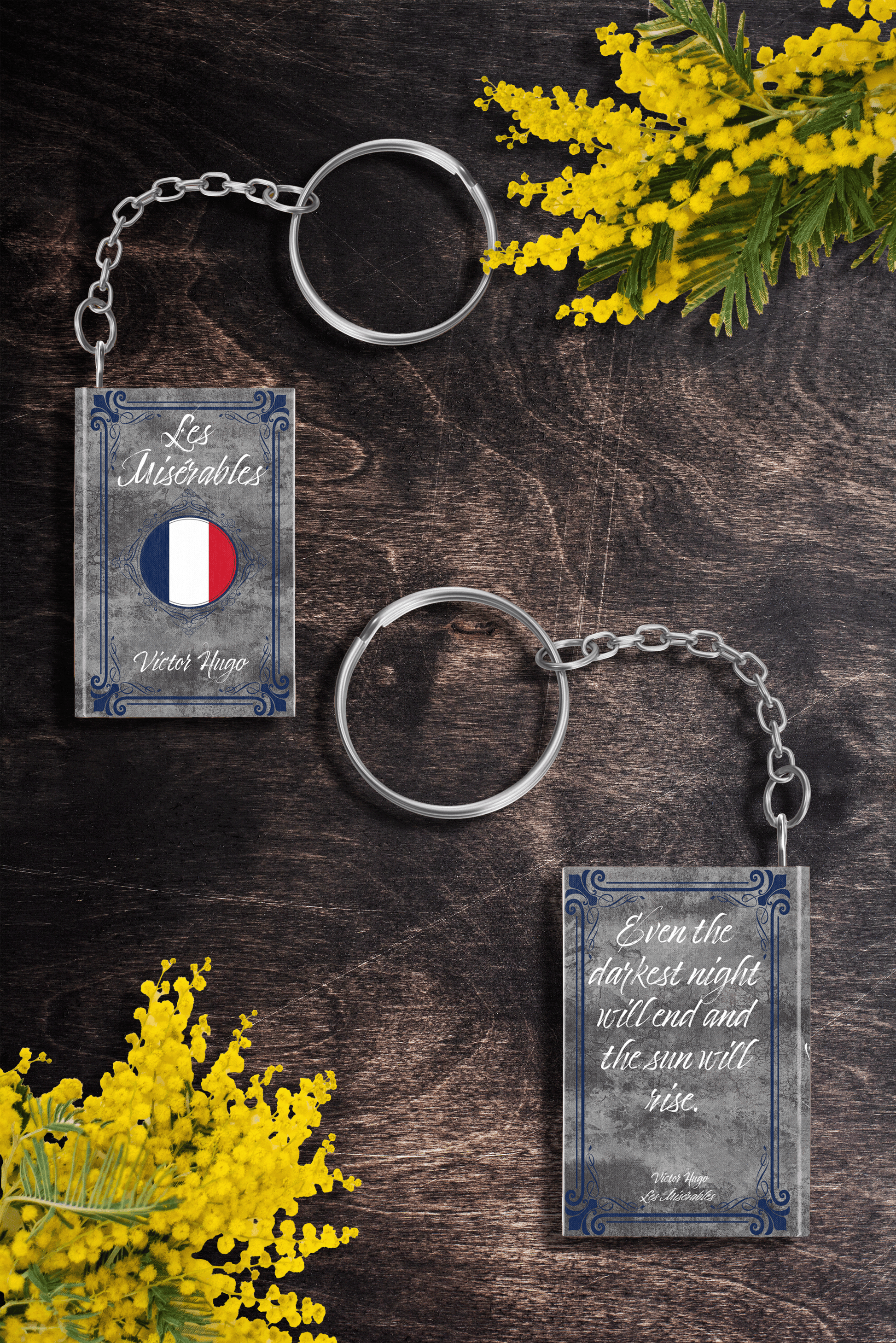 les miserables book accessory