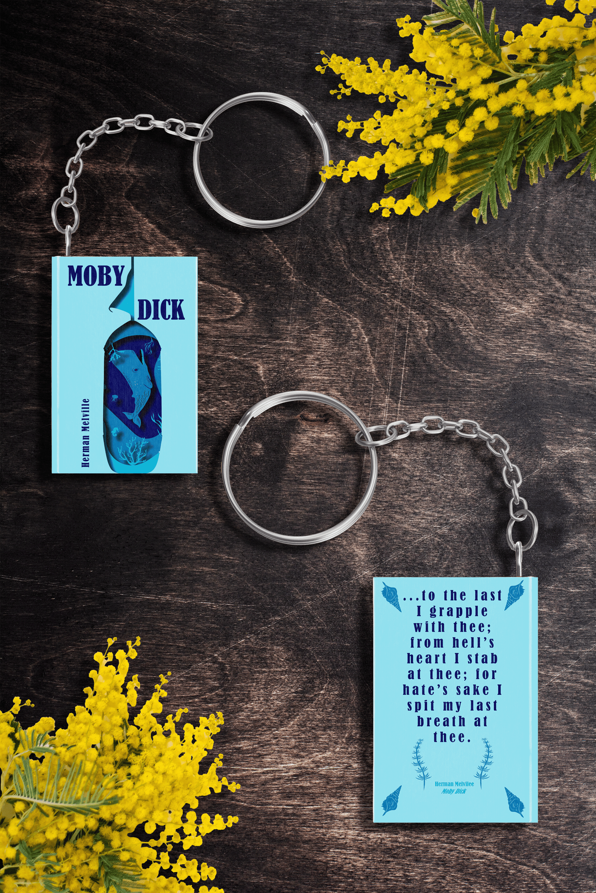 moby dick book accessory