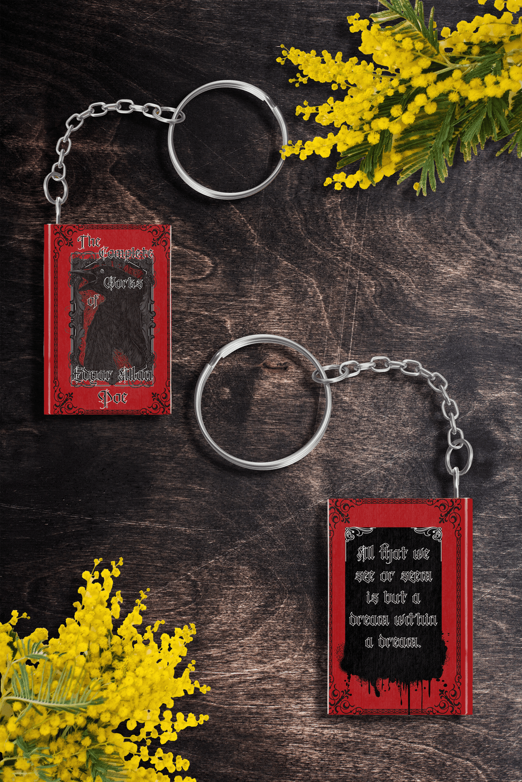 edgar allan poe book accessory